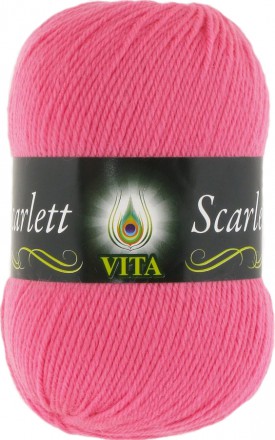 Пряжа Vita SCARLETT 1863 розовый