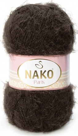 Пряжа Nako PARIS 11270 коричневый
