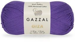 Пряжа Gazzal GIZA 2468 гиацинт (5 мотков)