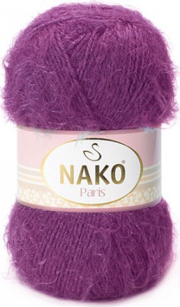 Пряжа Nako PARIS 6499 роз.сирень
