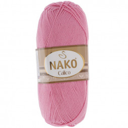 Пряжа Nako CALICO 6668 яр.розовый