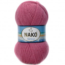 Пряжа Nako ALASKA 10507 яр.розовый