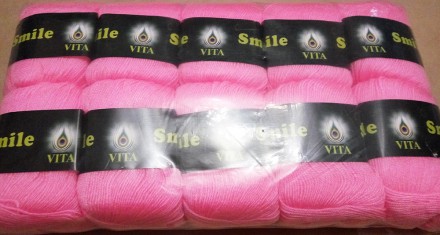 Пряжа Vita SMILE 3513 розовый