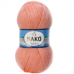 Пряжа Nako ALASKA 2525 персик