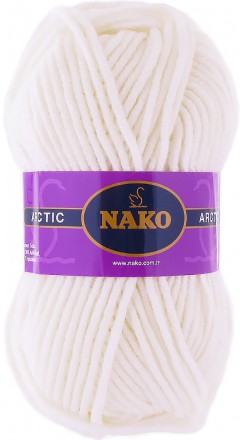 Пряжа Nako ARCTIC 208-6051 белый