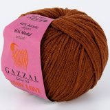 Пряжа Gazzal BABY LOVE 1626 коричневый (10 мотков)