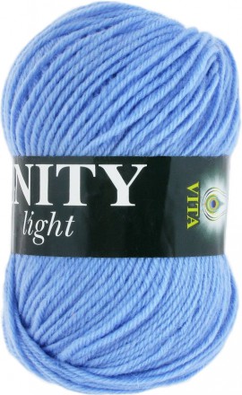 Пряжа Vita UNITY LIGHT 6006 голубой