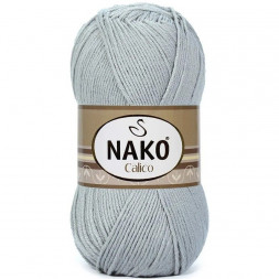 Пряжа Nako CALICO 12408 св.серый