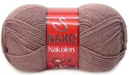 Пряжа Nako NAKOLEN 10755 бежево-розовый