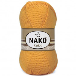 Пряжа Nako CALICO 1380 желток