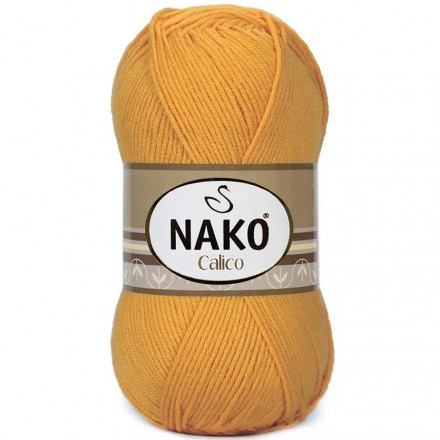 Пряжа Nako CALICO 1380 желток