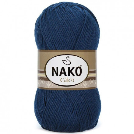 Пряжа Nako CALICO 148 т.синий