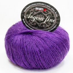 Пряжа Seam ANGORA FINE 183518 фиолет (2 мотка)