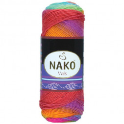 Пряжа Nako VALS 87635 принт