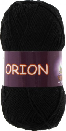 Пряжа Vita cotton ORION 4552 черный