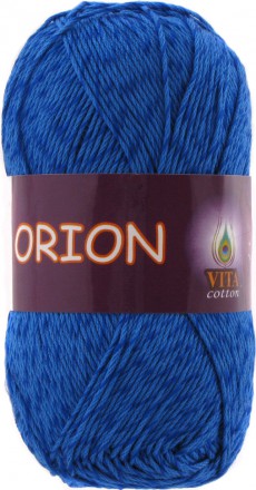 Пряжа Vita cotton ORION 4562 т.синий