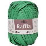 Пряжа Artland RAFFIA мятно-зеленый (10 мотков)