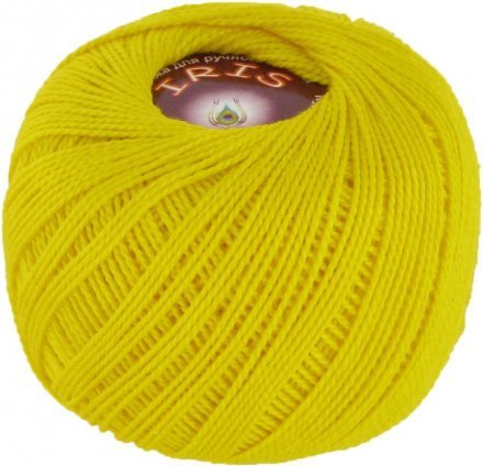 Пряжа Vita cotton IRIS 2123 желтый