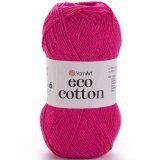 Пряжа Yarnart ECO COTTON 775 мальва (5 мотков)