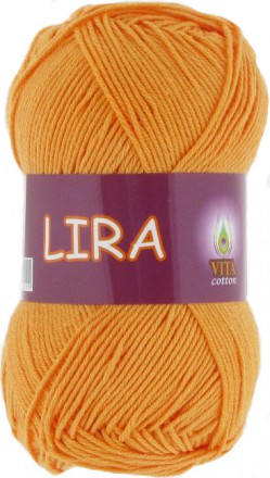 Пряжа Vita cotton LIRA 5034 желток