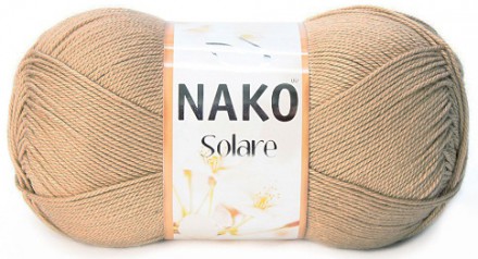 Пряжа Nako SOLARE 6944 песочный