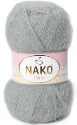 Пряжа Nako PARIS 10914 серый