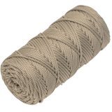 Шнур полиэфирный 3мм M&amp;h 111 бежевое золото (1 моток)
