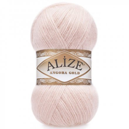 Пряжа Alize ANGORA GOLD 271 жемчужно-розовый (5 мотков)