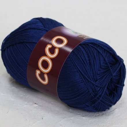 Пряжа Vita cotton COCO 3857 т.синий (5 мотков)