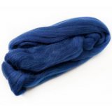 Гребенная лента (топс) 140 т.лазурь 50 гр