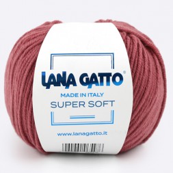 Пряжа Lana Gatto SUPER SOFT 14445 п.роза