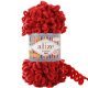Пряжа Alize PUFFY FINE 56 красный (5 мотков)
