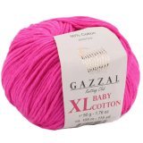 Пряжа Gazzal BABY COTTON XL 3461 яр.мальва (5 мотков)