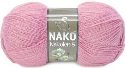Пряжа Nako NAKOLEN 5 275 п.роза