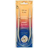 Спицы круговые Pony 150 см, № 6.0