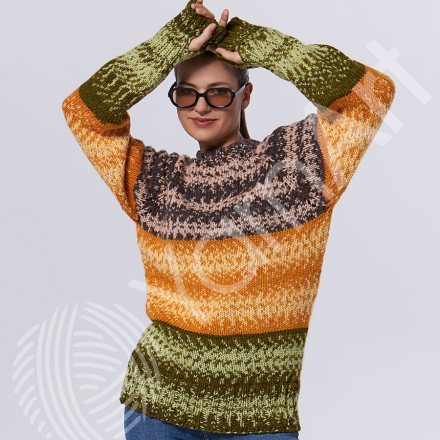 Пряжа Yarnart CLIFF 8317 винный принт (1 моток)