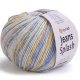 Пряжа Yarnart JEANS SPLASH 956 бел/пес/гол (5 мотков)