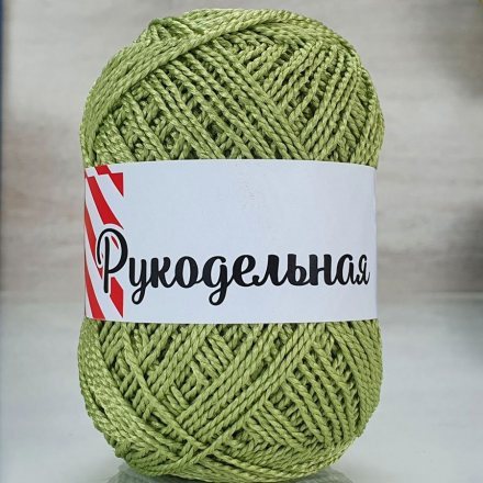 Пряжа РУКОДЕЛЬНАЯ 17 зеленый (10 мотков)