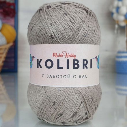 Пряжа M&amp;h KOLIBRI 064 бежевый (2 мотка)