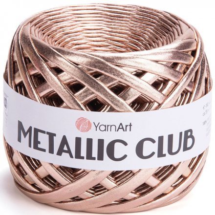 Пряжа Yarnart METALLIC CLUB 8125 розовое золото (1 моток)
