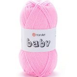 Пряжа Yarnart BABY 217 розовый (5 мотков)