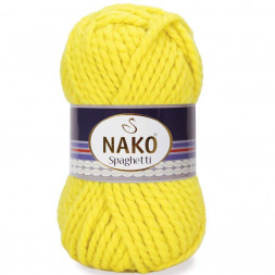 Пряжа Nako SPAGHETTI 10633 лимон
