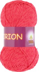 Пряжа Vita cotton ORION 4580 красный коралл