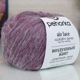 Пряжа Пехорка ВОЗДУШНЫЙ КАНТ 1619 снежная слива (5 мотков)