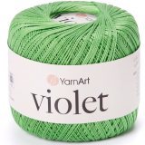 Пряжа Yarnart VIOLET 6332 весенняя трава (6 мотков)