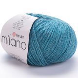 Пряжа Yarnart MILANO 864 лазурный (10 мотков)