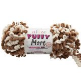 Пряжа Alize PUFFY MORE 6563 принт (2 мотка)