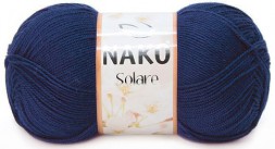 Пряжа Nako SOLARE 6955 т.синий
