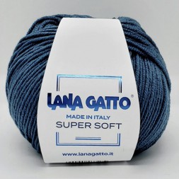 Пряжа Lana Gatto SUPER SOFT 14527 м.волна