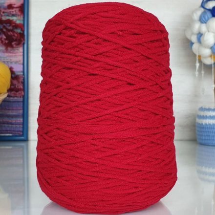 Пряжа M&amp;h SOLOVEY 35 красный (1 моток)